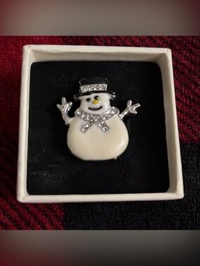 Stretchy Snowman Ring